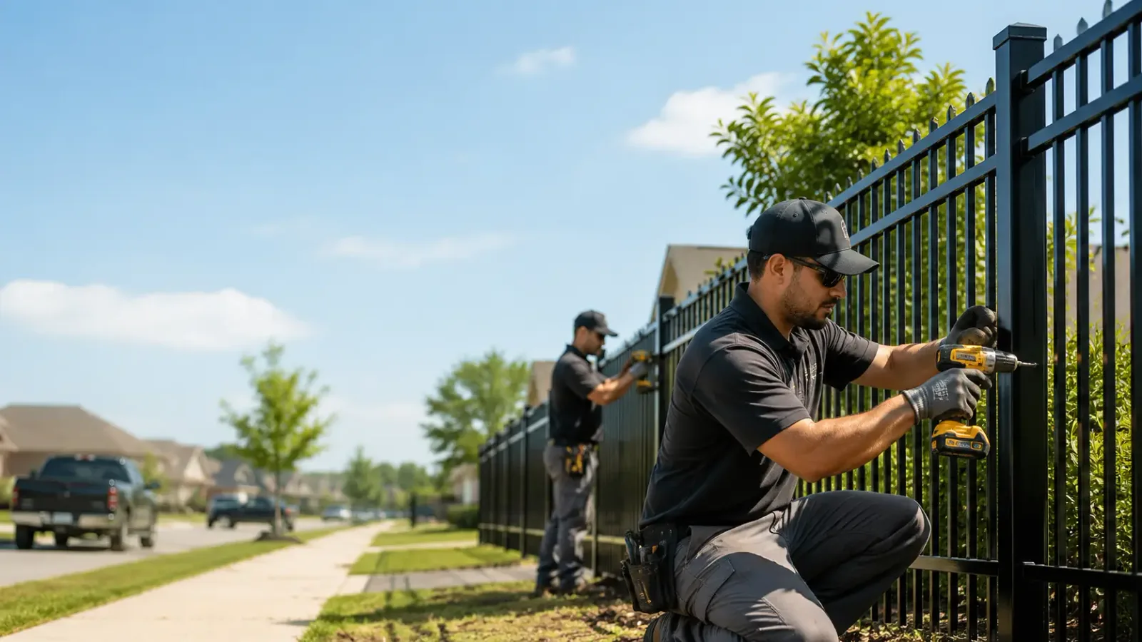 Metal Fence Installation in Lewisville, NC